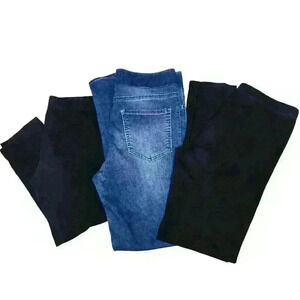 Jean and leggings bundle juniors medium (7-9)
